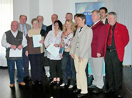 Ehrungen (Bild: 10 Jährige Mitglieder)