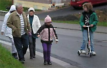  Osterfreizeit 2010 (Bild: Unterwegs mit dem Skooter)