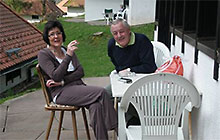  Osterfreizeit 2010 (Bild: Auf der Terrasse)