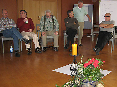 M�nnerseminar 2010 (Bild: Kleingruppe)