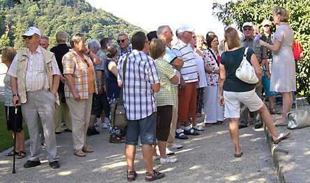 Ausflug nach Heidelberg (Bild: Sachkundige Schloßführung)