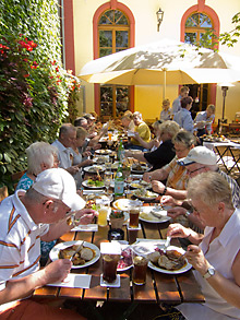 Ausflug nach Heidelberg (Bild: Mittagessen)