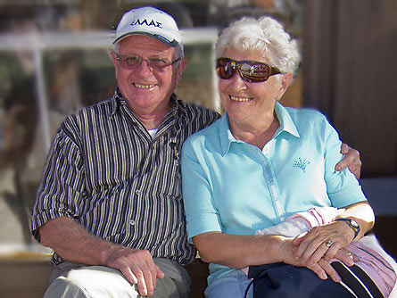 Ausflug nach Heidelberg (Bild: Renate und Bruno, unsere Ehrengäste)
