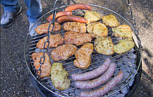 Forsthaus 2012 (Bild: Das Grillgut braucht noch etwas)