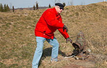 Osterspaziergang 2013 (Bld: So wird die Wasserpumpe angetrieben)