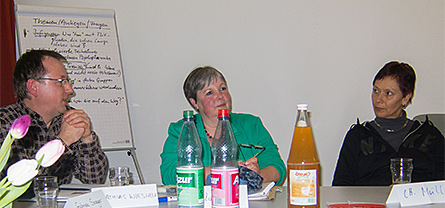 Aschermitwochstreffen (Bild: Frau Ursula Heun (Mitte) Organisatorin des Treffens)