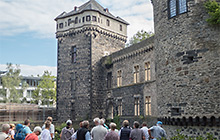Ausflug nach Andernach (Bild: Wehrturm an der Stadtmauer)